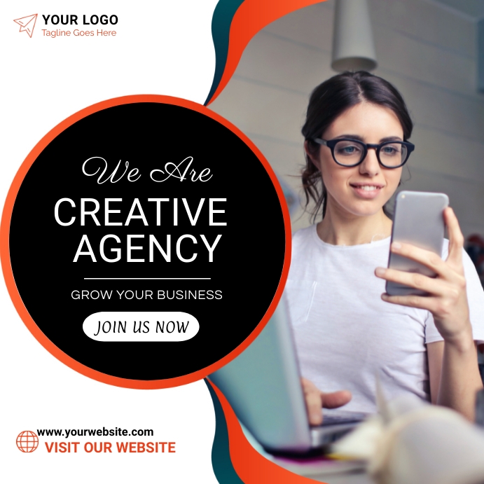 Copy Of CREATIVE MARKETING AGENCY TEMPLATE PosterMyWall