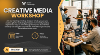 Creative Media Workshop Thumbnail Miniatura de YouTube template