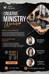 Creative Ministry Poster Template | PosterMyWall