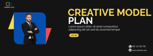 CREATIVE MODEL PLAN facebook cover Facebook-coverfoto template