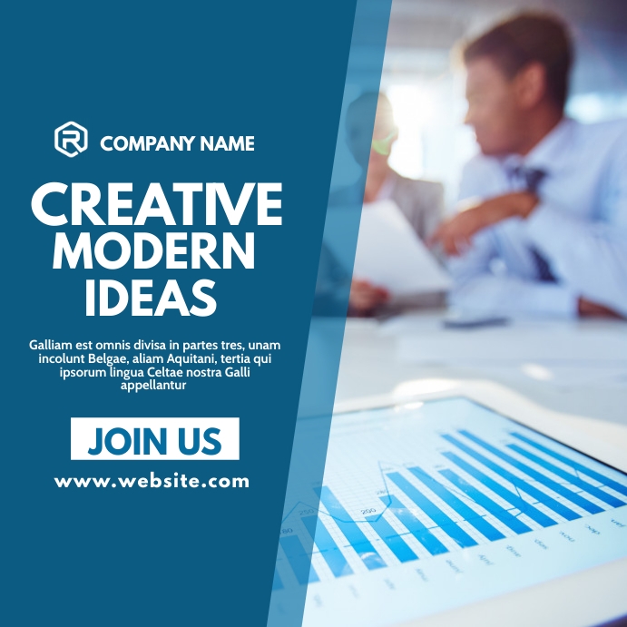 Creative Modern Ideas Corporate Instagram Pos Template Postermywall