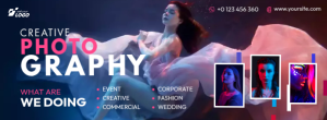 Creative Photography Ad รูปปกบน Facebook template