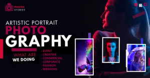 Creative Photography Ad Gedeelde afbeelding op Facebook template