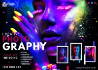 Creative Photography Ad Template Postcard