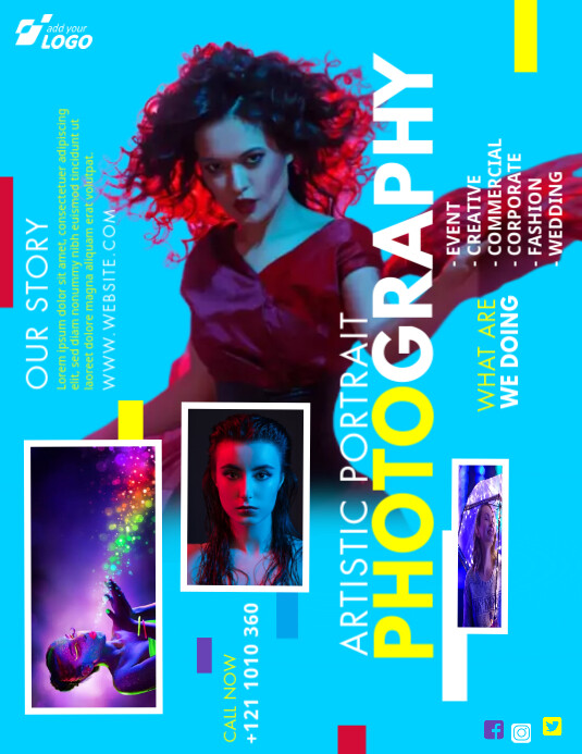 Creative Photography Flyer Template | PosterMyWall