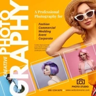 Creative Photography Instagram Video Post Square (1:1) template