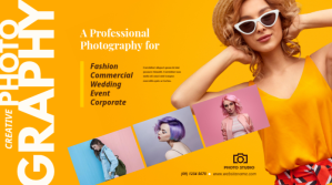 Creative Photography Twitter Post template