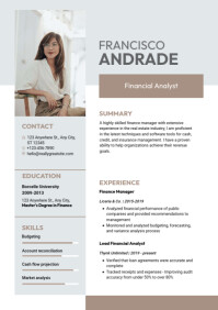 Creative Resume Template | PosterMyWall