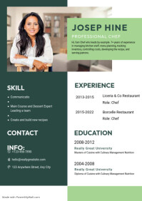 Creative Resume Template | PosterMyWall