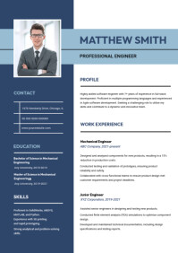 Creative Resume Template | PosterMyWall