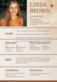 Creative Resume Template | PosterMyWall