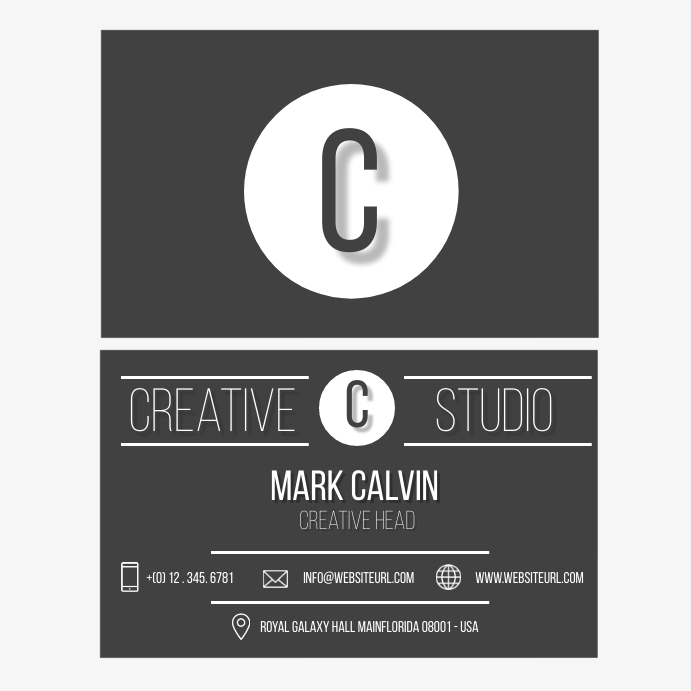 Plantilla de Creative Studio Card | PosterMyWall