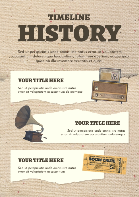 Creative Timeline Design