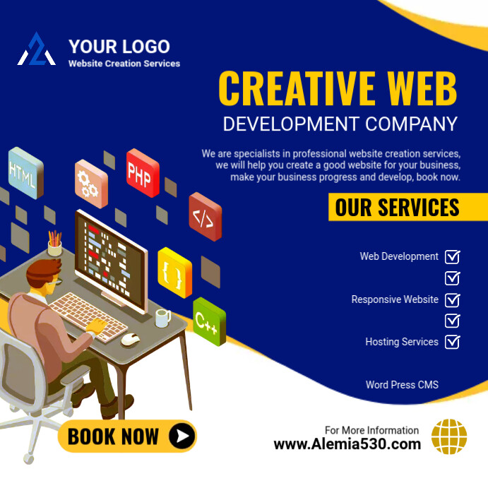 Website Developer Banmner Creative Web Design Banner