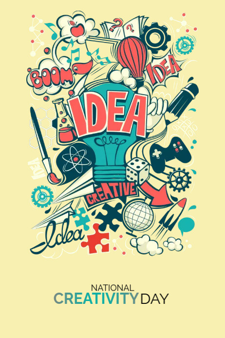 Copy of Creativity Day Poster | PosterMyWall