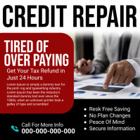credit repair flyer template | PosterMyWall