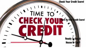 Credit Score Digitalt display (16:9) template