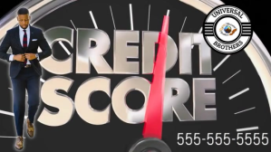 Credit Score Digitalt display (16:9) template