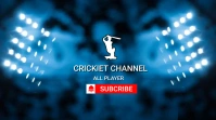 Cricket Channel Youtube Thumbnail Youtube Cha template