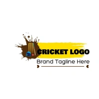 Cricket Logo template