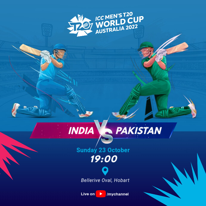 Cricket Match Template | PosterMyWall