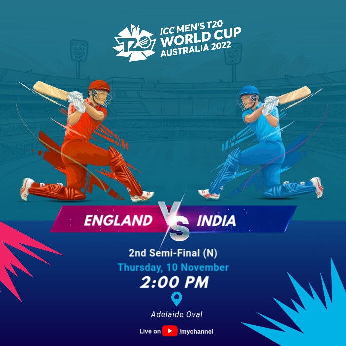 Cricket Match Template | PosterMyWall