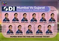 Cricket Team Playing XI A4 template