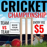 Cricket tournament ads flyer Template | PosterMyWall