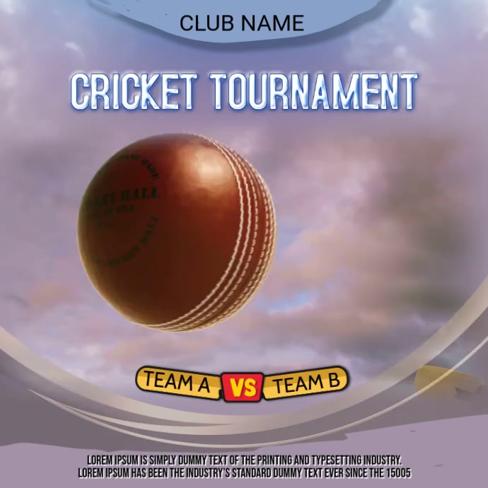 Copy Of Cricket Tournament Video PosterMyWall copy-of-cricket-tournament-video-postermywall