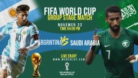 FIFA world cup Blog Header template