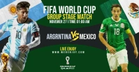 FIFA world cup Facebook event cover template