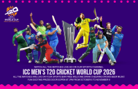 Cricket world cup poster Tabloid template