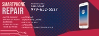 Crimson Smart Phone Repair Facebook Banner template
