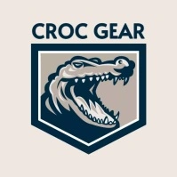 Croc Gear Crocodile Logo template
