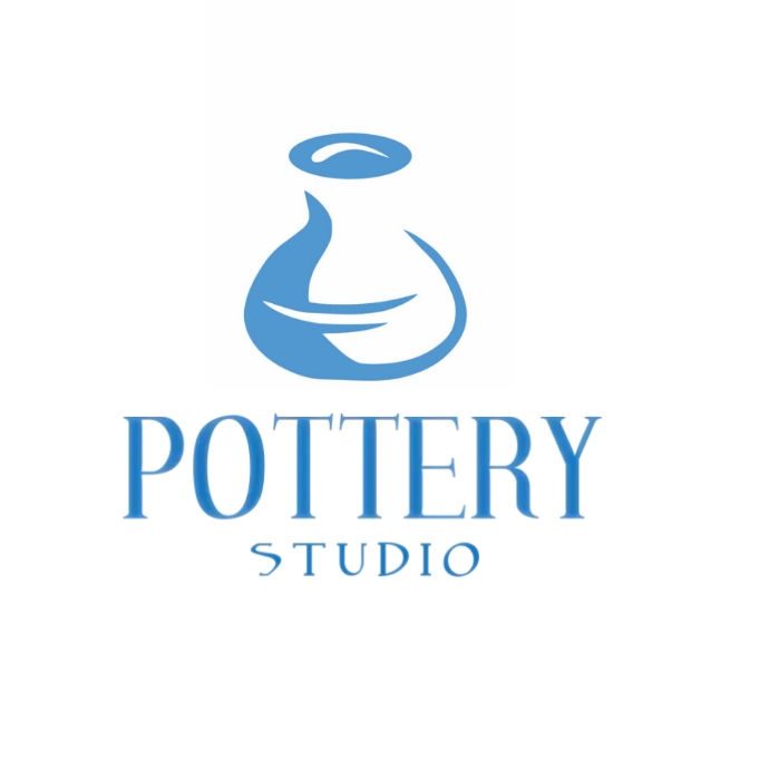 Crockery logo,pottery logo,hand pottery logo template
