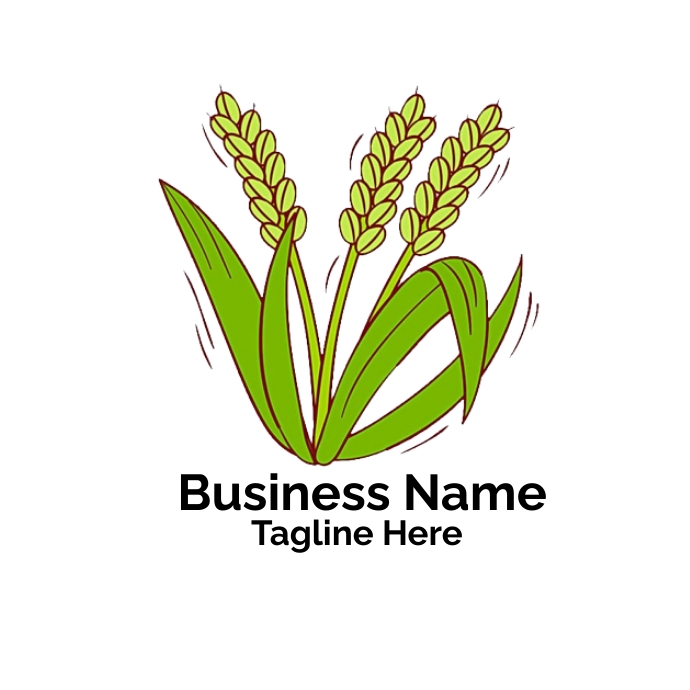 crops farmer logo Template | PosterMyWall