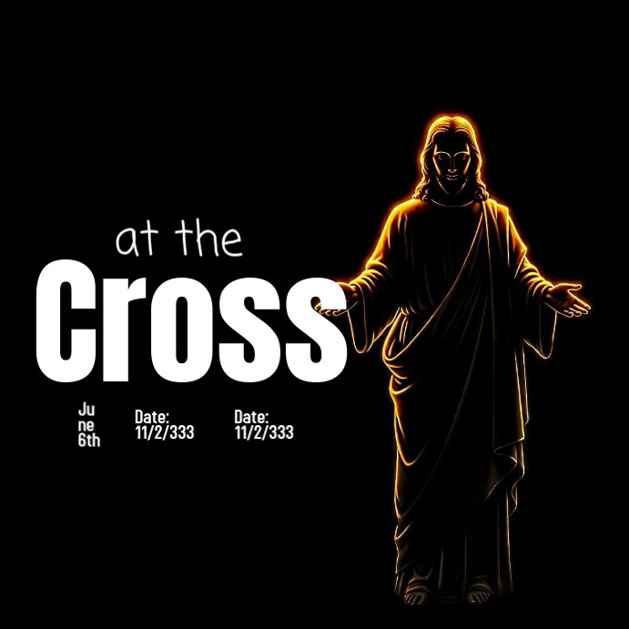 Cross Instagram Post template