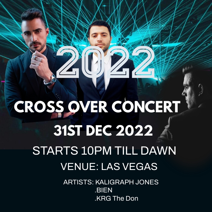 cross over concert Iphosti le-Instagram template