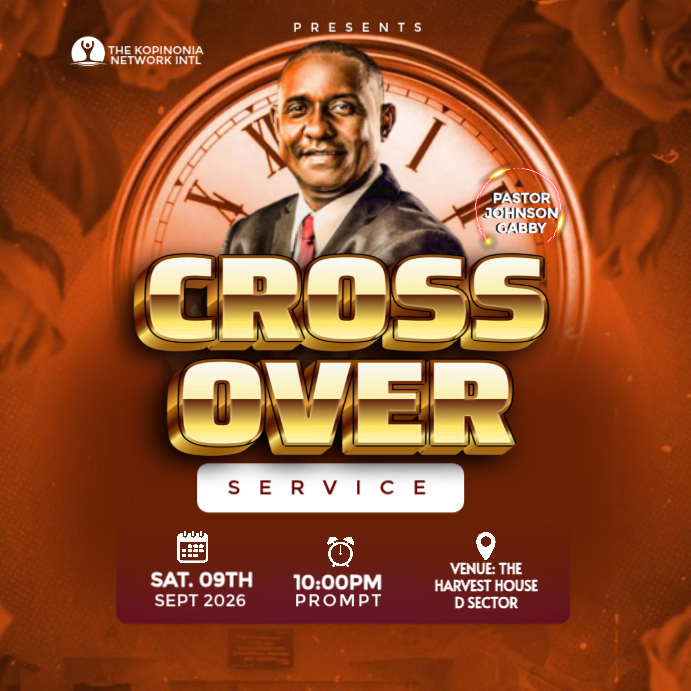 Cross over Template | PosterMyWall