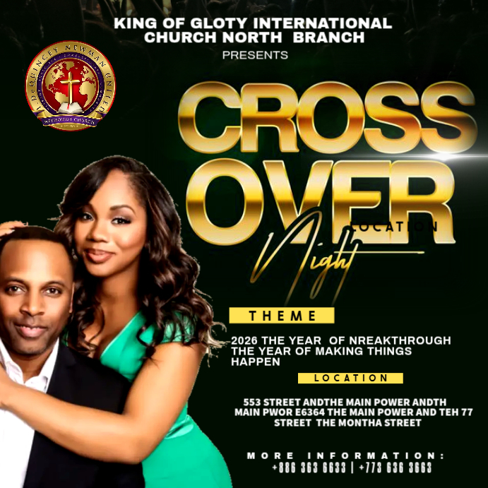 cross over Template | PosterMyWall