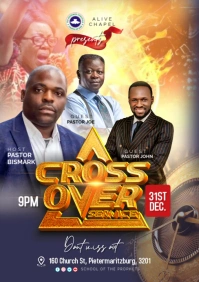 cross over service A5 template