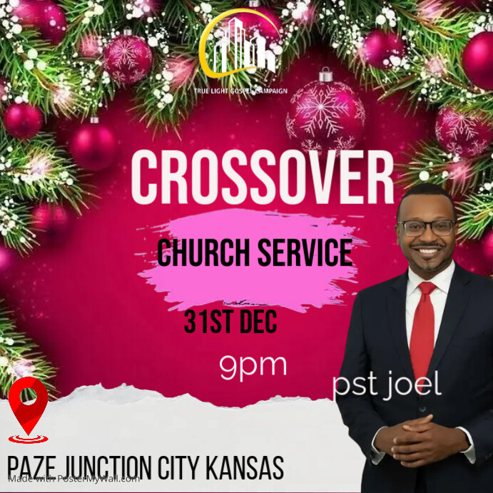 Cross over service Template | PosterMyWall