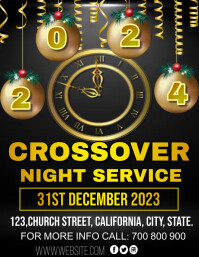 Crossover service flyer template | PosterMyWall