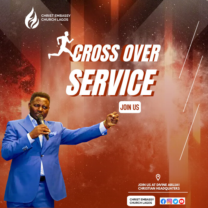CROSS OVER TEMPLATE (1) | PosterMyWall