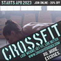 customizable design templates for crossfit postermywall