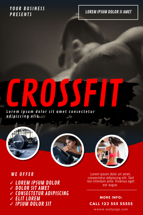 Crossfit Event Graphics Crossfit Event Posters