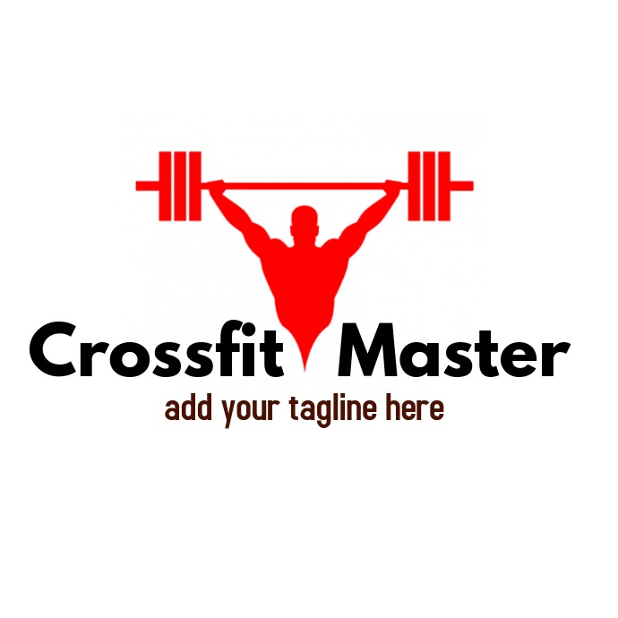 Crossfit logo โลโก้ template