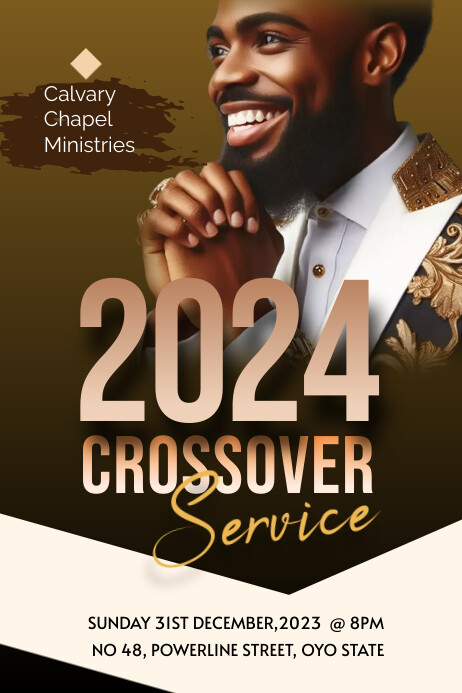 crossover 2024 Template | PosterMyWall