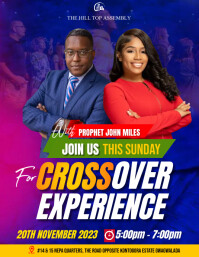 Crossover Event Flyer Template | PosterMyWall