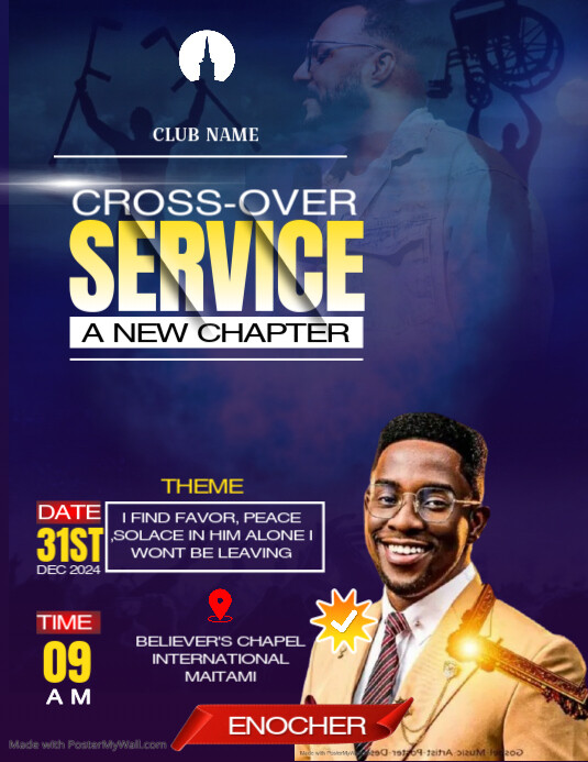 Copy of crossover flyer | PosterMyWall